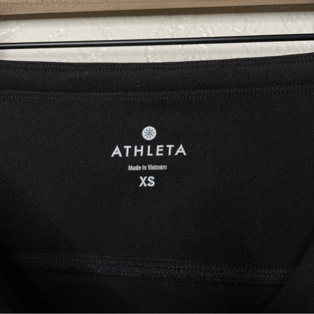 Athleta Frost High Traverse Tight Floral Leggings Black & Blue - Picture 10 of 11